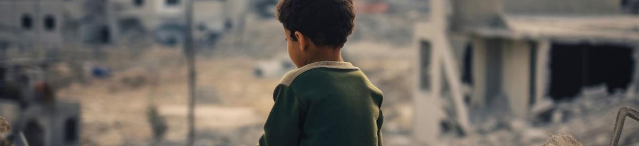 Bambino a Gaza